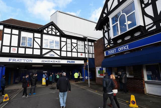 The Tudor entrance at Fratton Park. Picture: Mike Hewitt/Getty Images