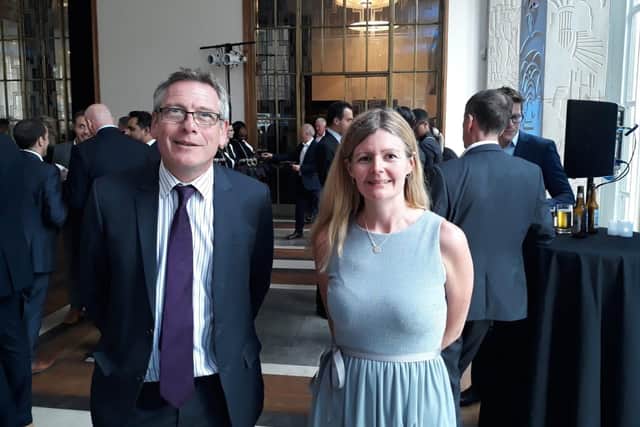 Mike Allgrove, Planning Policy Manager, Chichester District Council and Anna Parry, Bird Aware Partnership Manager.