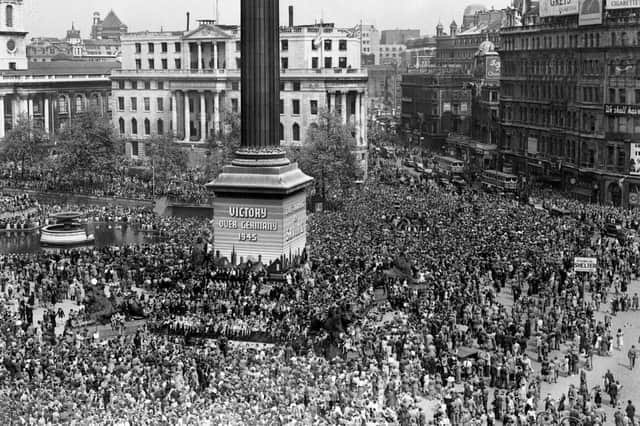 VE Day in London on May 8, 1945 Picture: PA/PA Wire