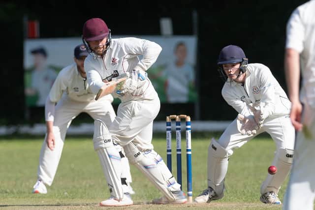 Jack Davies batting for Portsmouth & Southsea against Bashley on Saturday. Picture: Keith Woodland (080619-60)
