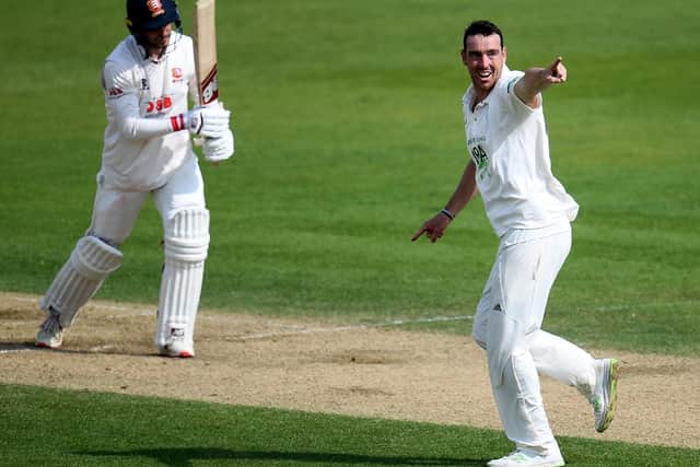 Kyle Abbott picked up six wickets for Hampshire on day one but then rain wrecked hopes of any play on the other three days. Picture: Harry Trump/Getty Images
