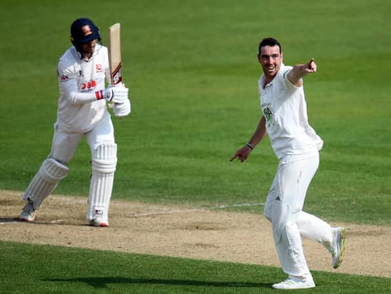 Kyle Abbott picked up six wickets for Hampshire on day one but then rain wrecked hopes of any play on the other three days. Picture: Harry Trump/Getty Images