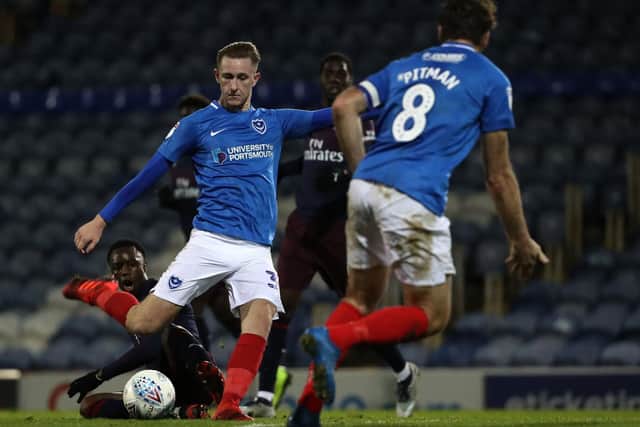 Adam May produced an outstanding display against Arsenal under-21s last season, but has now gone on loan to Swindon in search of games. Picture: Sean Ryan