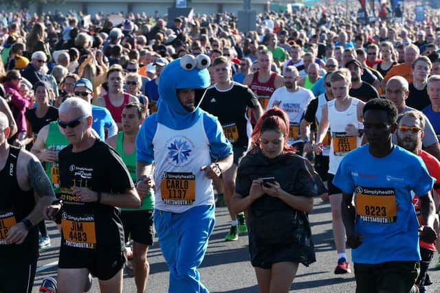 The 2018 Great South Run Picture: Chris Moorhouse