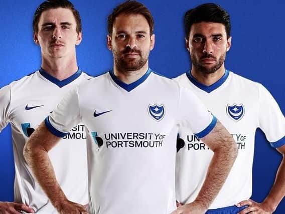Pompey's away shirt for the 2018-19 season Picture: Portsmouth FC
