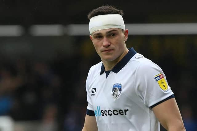 Oldham defender George Edmundson Picture: Pete Norton/Getty Images