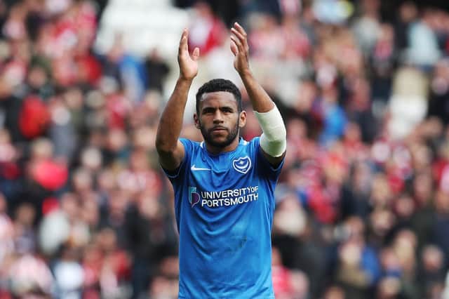 Nathan Thompson is heading for the Fratton Park exit, but his former agent Brian Howard believes he was an important signing. Picture: Joe Pepler