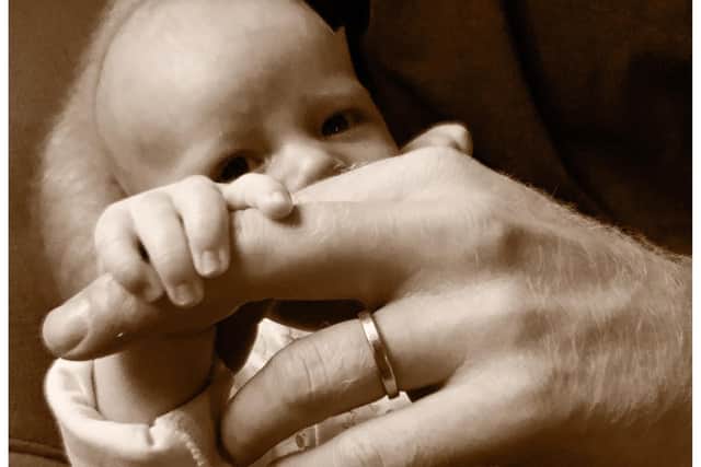 Photo issued by the Duke and Duchess of Sussex of their six-week-old son Archie Mountbatten-Windsor that was shared on their Instagram account @SussexRoyal to mark Father's Day. Picture: The Duke and Duchess of Sussex/@SussexRoyal/PA Wire