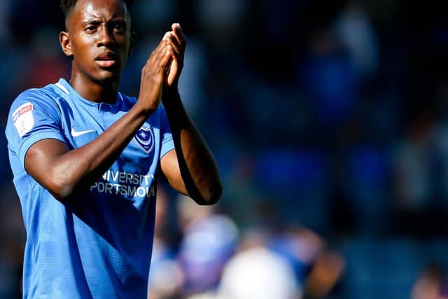 Jamal Lowe scored the only goal of the game and it soon got Pompey fans thinking about the prospect of promotion. But, little did they know it would be their opponents who would go on to be crowned League One champions.