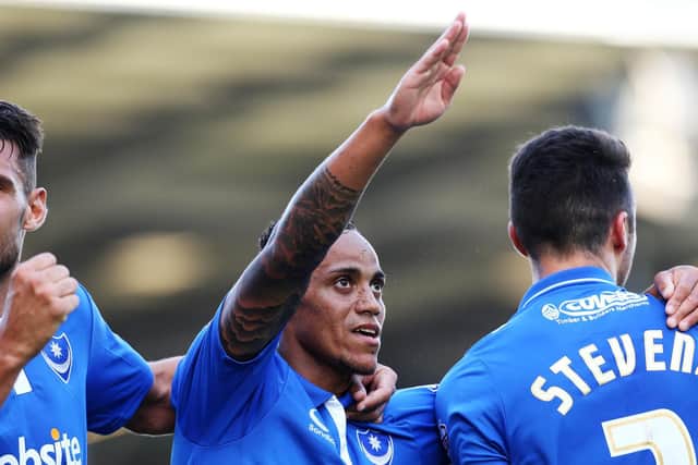 A fine debut from summer signing Kyle Bennett got Pompey off to a flying start as he added to a Gareth Evans opener with a second-half brace - including a stunning strike from 25 yards.