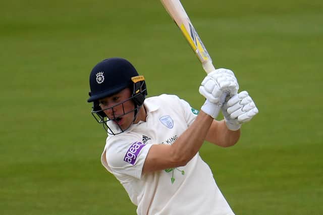 Hampshire's Joe Weatherley. Picture: Harry Trump/Getty Images