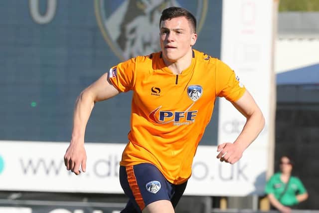 Oldham defender George Edmundson. Picture: Pete Norton/Getty Images