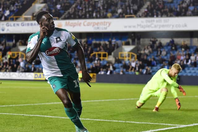 Pompey pulled out of a deal for Plymouth's Freddie Ladapo. Picture: Harriet Lander/Getty Images