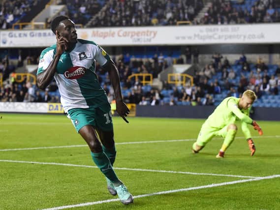 Pompey pulled out of a deal for Plymouth's Freddie Ladapo. Picture: Harriet Lander/Getty Images