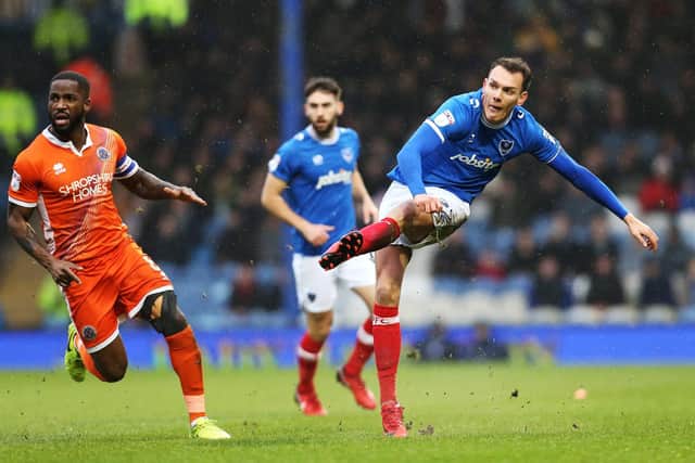 Kal Naismith was the only left-footer who could play down that flank during Kenny Jackett's time as Pompey boss. Picture: Joe Pepler