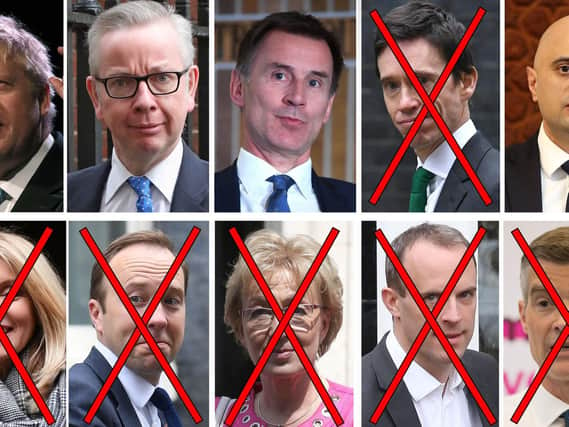 Rory Stewart is the latest contender to be knocked out of the Conservative leaderhip contest, after receiving the least votes in the third ballot. Picture: PA/PA Wire
