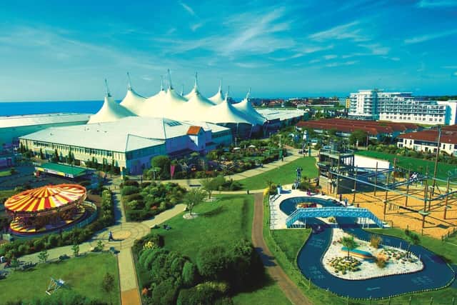 The fight happened at Butlin's in Bognor Regis