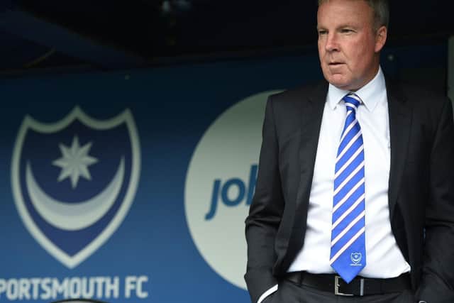 Portsmouth manager Kenny Jackett