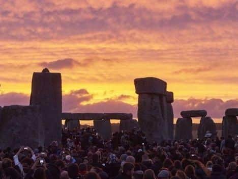 Stonehenge at sunrise