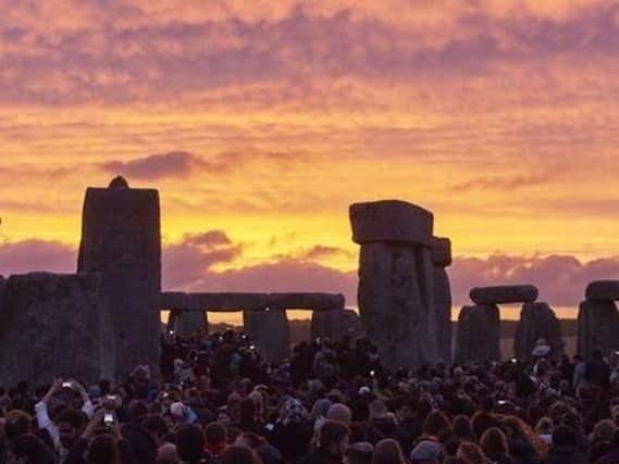Stonehenge at sunrise