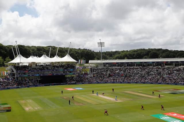 The Ageas Bowl has played host to plenty of World Cup action including the match between England and West Indies on June 14. Picture: Adrian Dennis/Getty