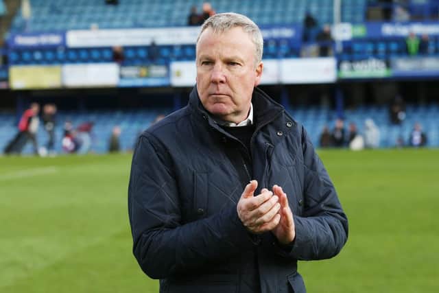 Pompey manager Kenny Jackett