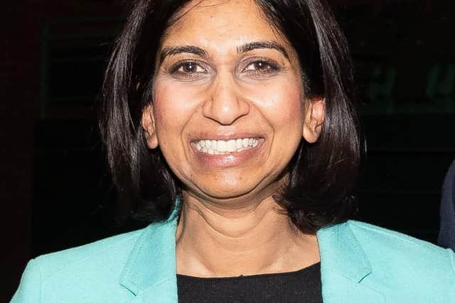Suella Braverman is backing Boris Johnson.
Picture Credit: Keith Woodland
