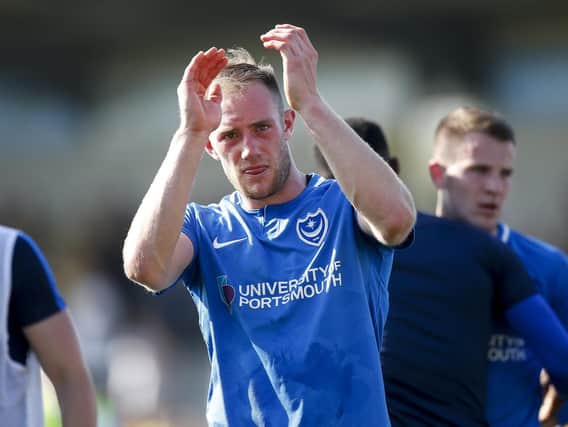 Matt Clarke has bid farewell to Pompey - in favour of furthering his career with Brighton. Picture: Daniel Chesterton/phcimages.com