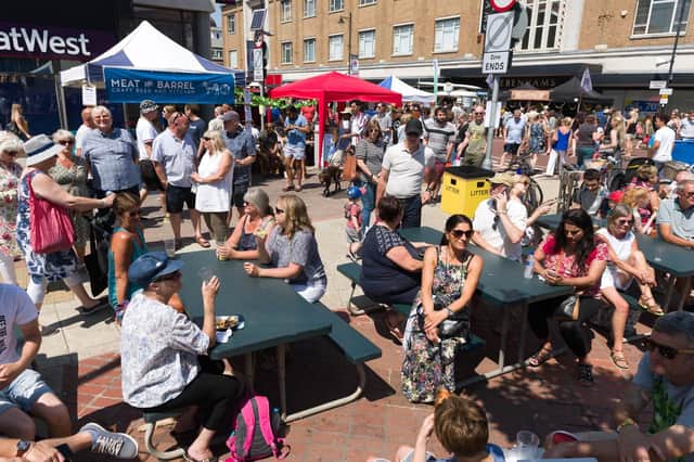 Last year's Southsea Food Festival Picture: Duncan Shepherd