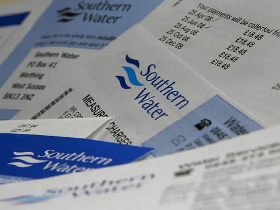 Southern Water bills
Chris Ison/PA Wire