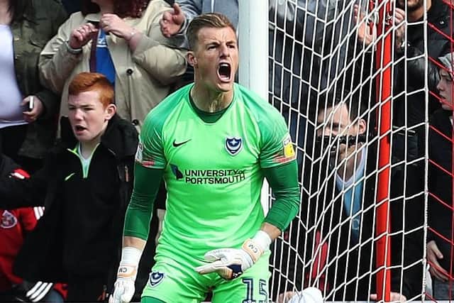 Craig MacGillivray moved to Pompey from Shrewsbury last summer. Picture: Joe Pepler