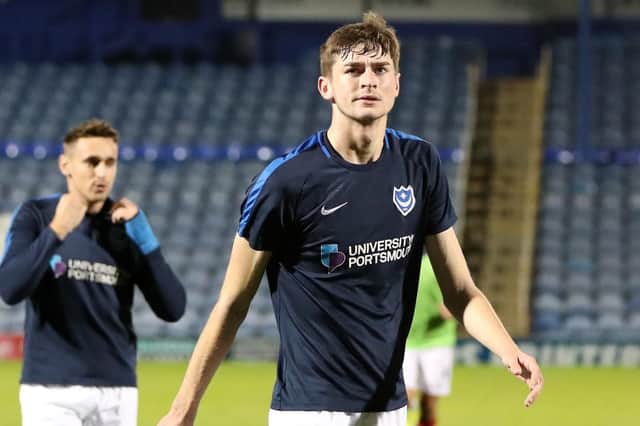 Matt Casey has penned his first pro deal at Pompey. Picture: Sean Ryan