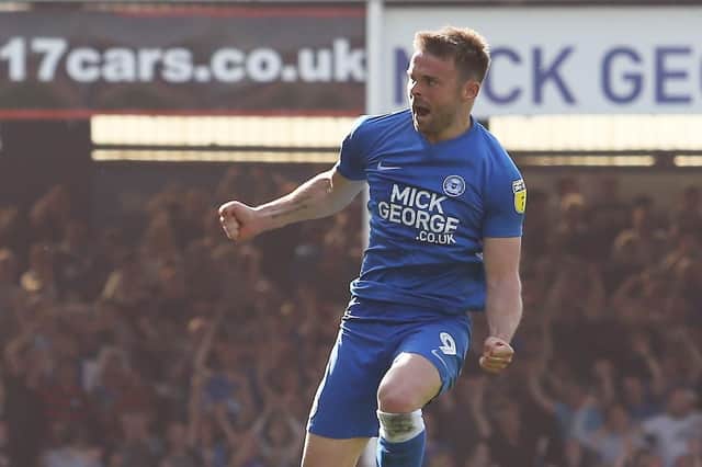 Peterborough have slapped a 750,00 price tag on the head of Matt Godden. Picture: Joe Dent/JMP