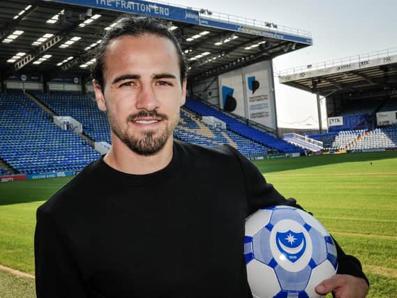 Ryan Williams has returned to Pompey. Picture: Colin Farmery/ Portsmouth FC