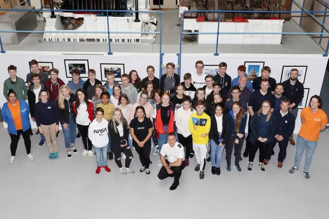 HMS Sultan welcomed some of the brightest children from across the UK for an engineering masterclass with the Royal Navy and The Smallpeice Trust Picture: PO Phot Nicola Harper
The visits were part of a four-day residential course for 13 and 14 year old students aimed at providing an insight into nuclear marine engineering provided by the Royal Navy, Babcock and the educational charity The Smallpeice Trust.
Other activities during the week included a challenge with Babcock engineers where students were tasked with making a device for transiting nuclear waste safely without causing harm to the environment, a formal mess dinner within the Wardroom at HMS Excellent and visits to local attractions including Action Stations at Portsmouth Historic Dockyard and the Submarine Museum, Gosport. In addition, the students experienced several nights living onboard HMS Bristol.
The Smallpeice Trust is an engineering charity which aims to inspire young people in Science Technology Engineering and Mathematics (STEM) through offering a mix of STEM days in schools and also residential courses designed to encourage young people to delve into engineering outside of the classroom.
Ashley Rowley, Education Officer for the course said: Residential courses are normally run within a university campus, but working with the Royal Navy has offered the children the chance to experience a military establishment, staying onboard a ship and to learn from both high level academics and industry professionals wit