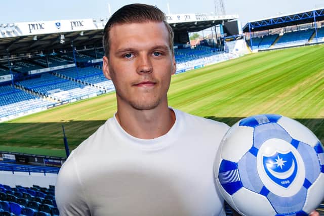 Sean Raggett has signed for Pompey. Picture: Colin Farmery/ Portsmouth FC
