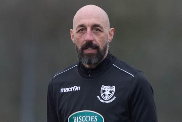 AFC Portchester boss Mick Catlin    Picture: Keith Woodland