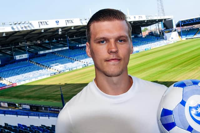 New Pompey loan signing Sean Raggett. Picture: Colin Farmery/Portsmouth FC