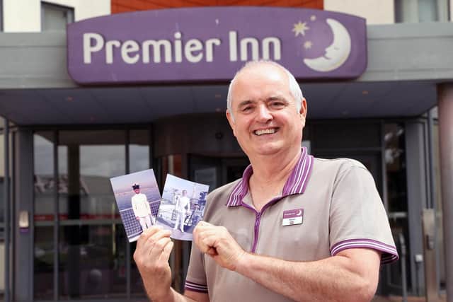 Steve Douglas, a former sailor with the Royal Navy and now maintenance manager at Premier Inn Portsmouth 
Picture: Adam Fradgley