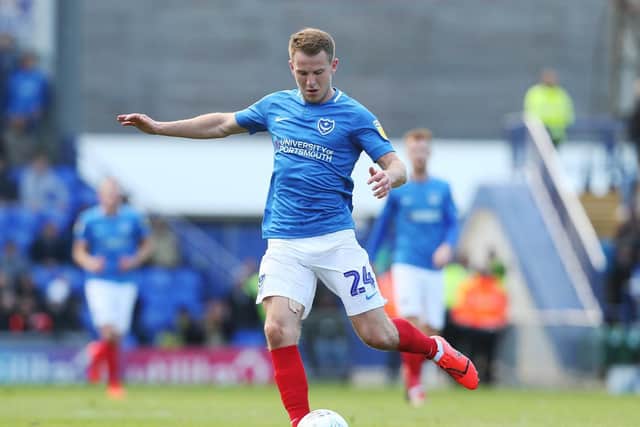 Injury has sidelined Bryn Morris from Pompey's pre-season so far. Picture: Joe Pepler