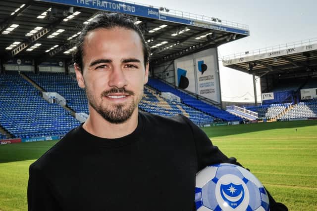 Ryan Williams has returned to Fratton Park - the club he left in January 2012. Picture: Colin Farmery