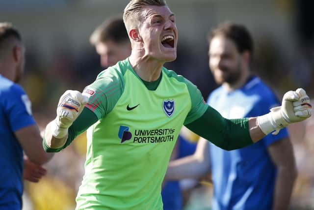Pompey keeper Craig MacGillivray. Photo by Daniel Chesterton/phcimages.com