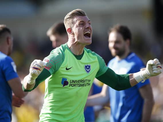 Pompey keeper Craig MacGillivray. Photo by Daniel Chesterton/phcimages.com