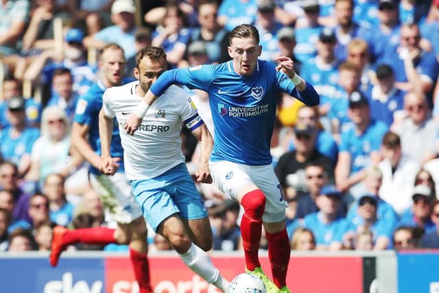 Ronan Curtis has been given an extra 11 days off as Pompey strive to ensure he returns to his best. Picture: Joe Pepler