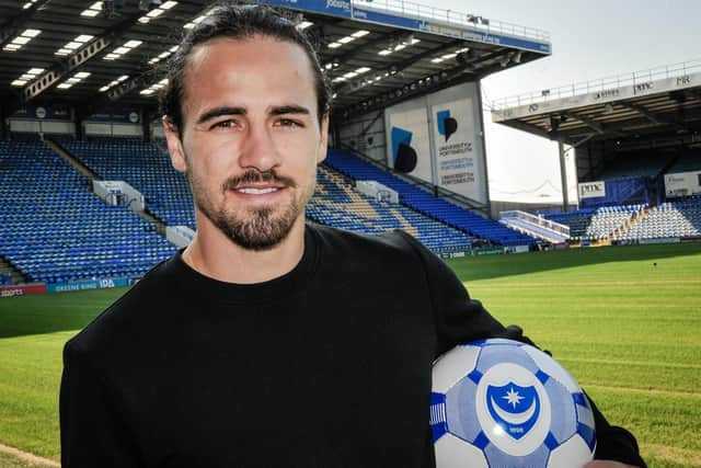 Pompey new-boy Ryan Williams Picture: Colin Farmery/Portsmouth FC