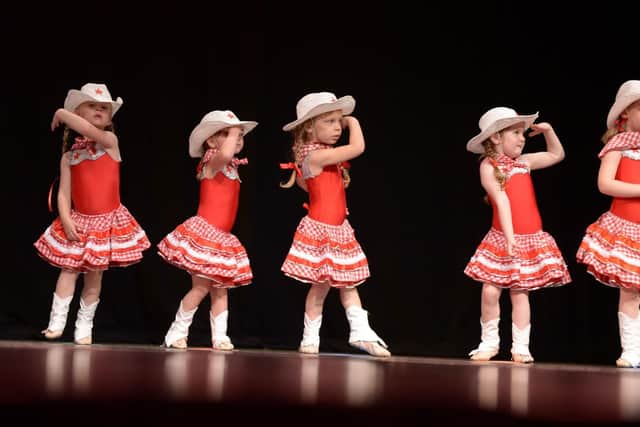 A hundred 3 and 4 year old children from babyballet Chichester and South Hants performed Twinkle and Teddys Grand Adventure in two shows to over 500 people at Ferneham Hall.experience with many making their stage debut.  Plentiful proud and happy tears were shed by delighted parents and grandparents in the audience.