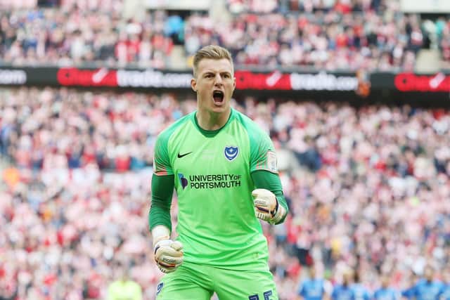 Pompey's Craig MacGillivray. Picture: Joe Pepler