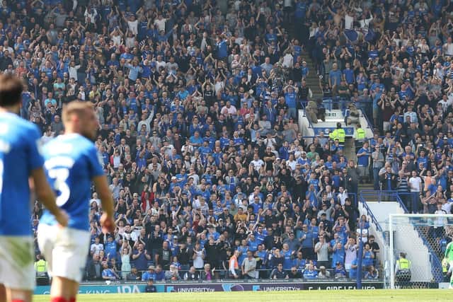 Fratton Park season-ticket numbers are to be capped at 14,500 following excellent summer sales. Picture: Joe Pepler