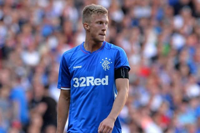 Rangers midfielder Ross McCrorie Picture: Mark Runnacles/Getty Images