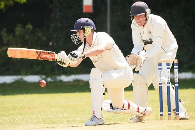 Luke Cornish scored 77 not out in Fareham & Crofton's success over Portsmouth & Southsea. Picture: Keith Woodland (060719-444)
